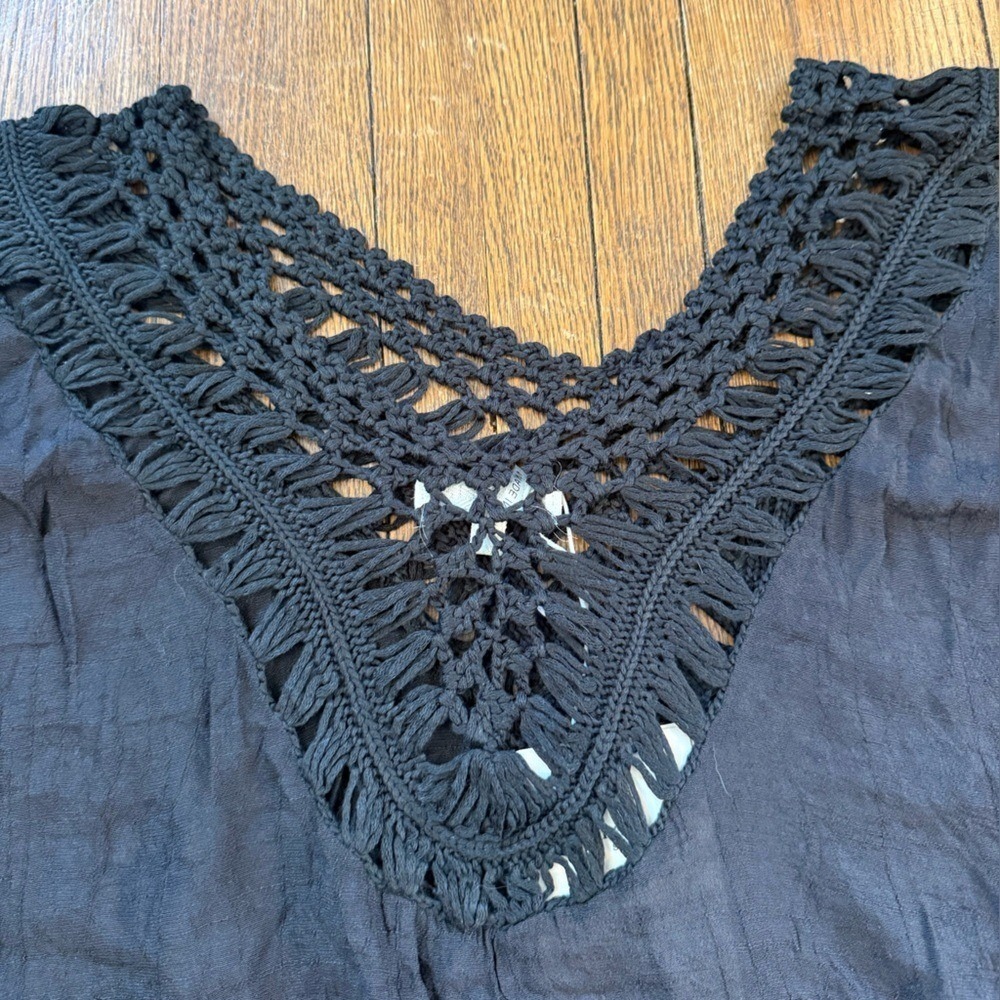 Miracle Cotton Crochet Swimsuit Coverup - Picture 6 of 7